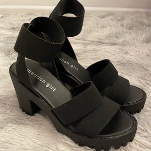 Madden Girl Temple Lug Sole City Sandals